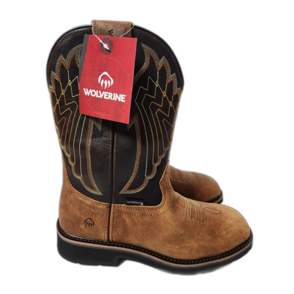 Wolverine Rancher Eagle | Waterproof & Slip-Resistant Work Boots | Men's 11.5 - Picture 2 of 10
